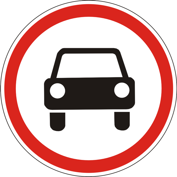 3.3. Mexanik transport vositalarining harakatlanishi taqiqlangan